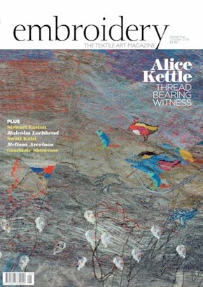 Embroidery September October 18 front cover